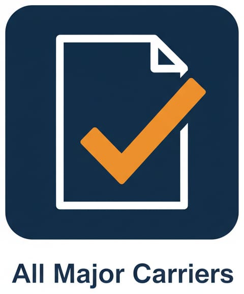 Works with All Major Insurance Carriers