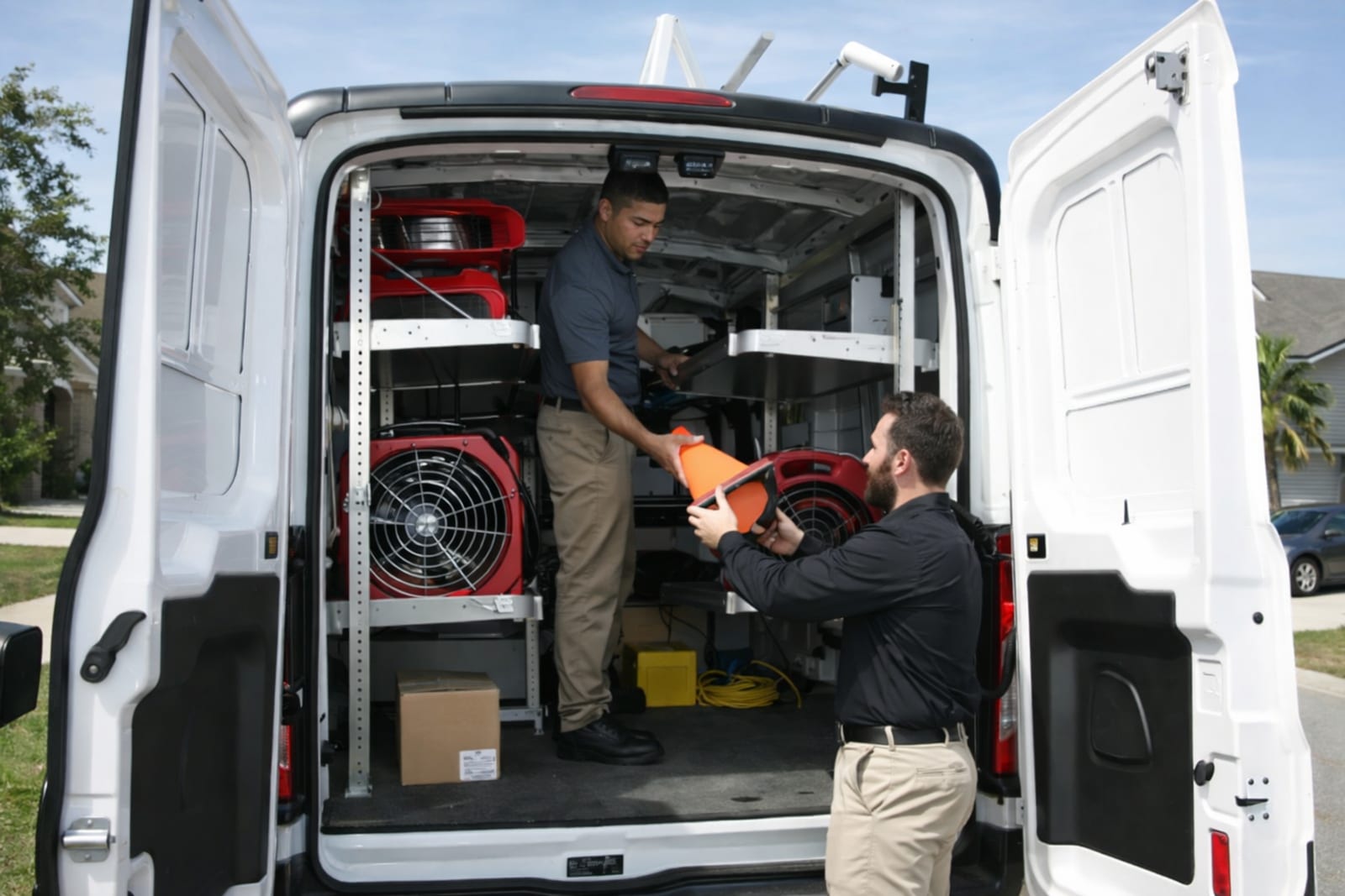 Priority Water Damage Minneapolis restoration professionals at work